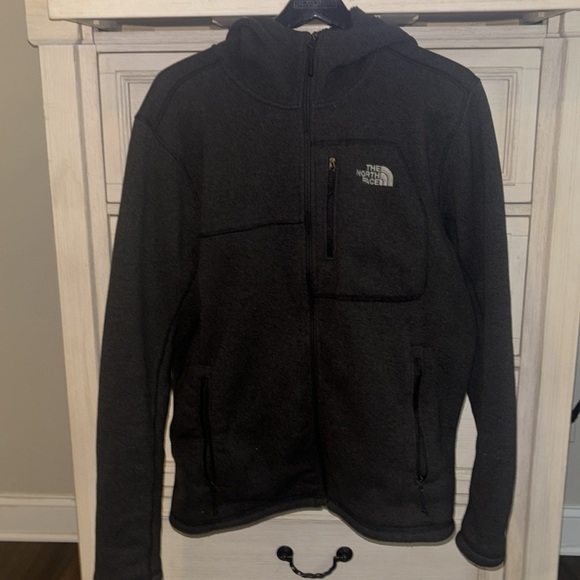 Men’s North Face hooded jacket, full zip, large - Picture 5 of 7